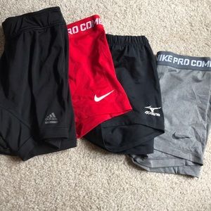Spandex of different brands